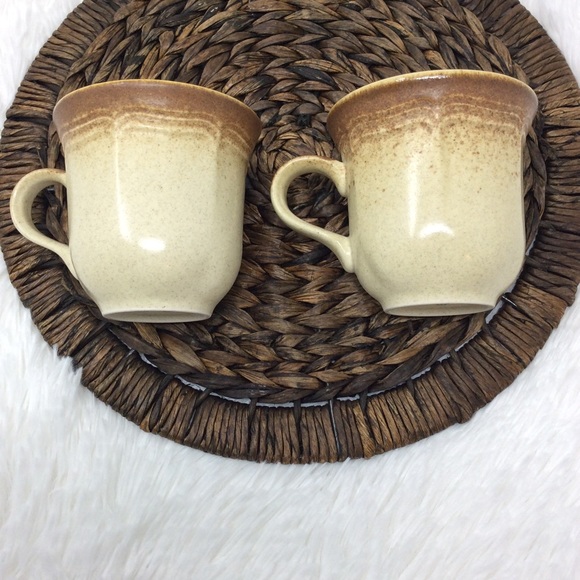 VINTAGE MIKASA Whole Wheat Mug Set - Picture 5 of 8